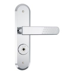 Fechadura Externa 1800/21 Tetra Espelho Inox Stam - Degraus Materiais de Construção