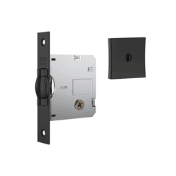 Fechadura 1005 Trinco Rolete Tetra Externa Black F... - Degraus Materiais de Construção