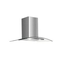 Coifa Parede 90cm Inox e Vidro Exaustor Agratto Cp... - Degraus Materiais de Construção