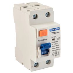 Interruptor Diferencial TDR-63 2P 63 A 30 mA 6 KA ... - Degraus Materiais de Construção