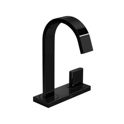 Torneira Deca Polo Black Noir Lavatório 1191.BL33.... - Degraus Materiais de Construção