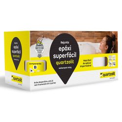 REJUNTE EPOXI 1KG SUPER FACIL MARRON CAFÉ QUARTZOL... - Degraus Materiais de Construção