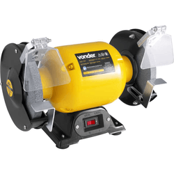 Moto Esmeril De Bancada 6 Pol 360w C/2 Rebolos Von... - Degraus Materiais de Construção