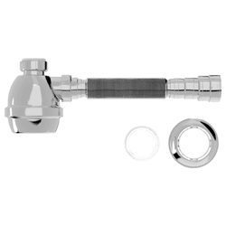 Sifão Copo Cozinha Cromado Universal de 1.1/4 com ... - Degraus Materiais de Construção