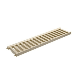 GRELHA PARA CALHA DE PISO AREIA 13X50CM - 3 TON - Degraus Materiais de Construção