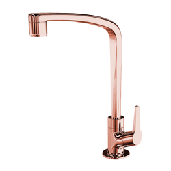 Torneira Abs Cozinha Flatt Rose Gold 1167 F71 Lore... - Degraus Materiais de Construção