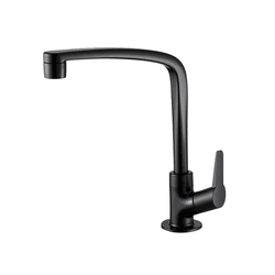Torneira Abs Cozinha Flatt Preto Fosco 1167 F71 Lo... - Degraus Materiais de Construção