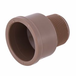 Adaptador PVC Marrom Roscável e Soldável 1.1/2x1.1... - Degraus Materiais de Construção
