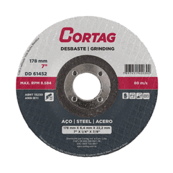Disco de Corte Desbaste 115 Mm 178X22,2X6,4MM Cort... - Degraus Materiais de Construção