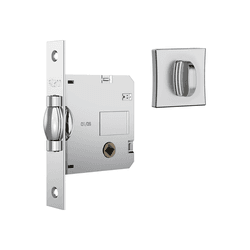 Fechadura Stam WC Porta Pivotante Banheiro 1025 Cr... - Degraus Materiais de Construção