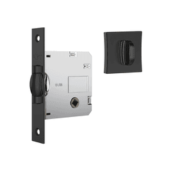Fechadura Stam WC Porta Pivotante Banheiro 1025 Pr... - Degraus Materiais de Construção