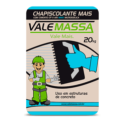 ARGAMASSA VALEMASSA CHAPISCOLANTE 20KG - Degraus Materiais de Construção