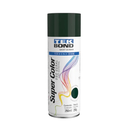 Tinta Spray Super Color Verde Escuro Uso Geral 350... - Degraus Materiais de Construção