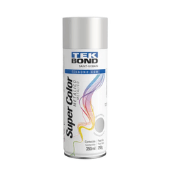 Tinta Spray Super Color Prata Metalico Uso Geral 3... - Degraus Materiais de Construção