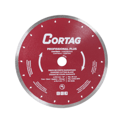 Disco diamantado contínuo 254 mm para cerâmica - p... - Degraus Materiais de Construção