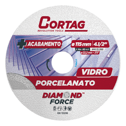 Disco Diamantado Para Porcelanato E Vidro 115mm 4 ... - Degraus Materiais de Construção