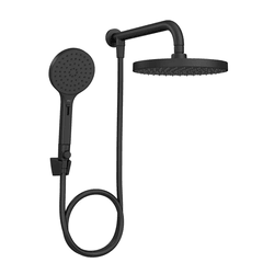 Chuveiro com desviador e ducha manual Flex Black M... - Degraus Materiais de Construção