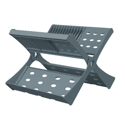 Escorredor Louça Prato Dobravel Plastico Mediterra... - Degraus Materiais de Construção