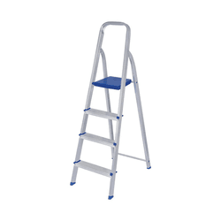 Escada Alumínio 4 Degraus MOR - Degraus Materiais de Construção