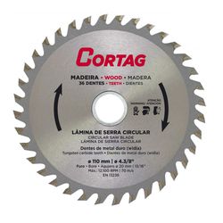 Disco De Serra Para Corte Madeira Circular 36 Dent... - Degraus Materiais de Construção
