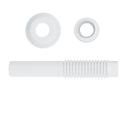 Tubo De Ligação Ajustável Vaso Sanitário 260mm Bra... - Degraus Materiais de Construção