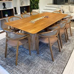 Conj. Mesa de Jantar Aurora - Delana Design
