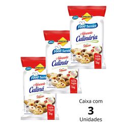 Kit 3 Pacotes De Adoçante Culinário Diet Stevia 1k... - Delivery Hotels