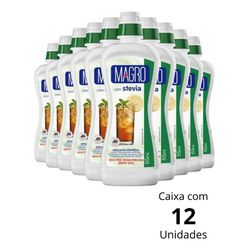 Kit 12 Unidades De Adoçante Líquido Magro Com Ste... - Delivery Hotels