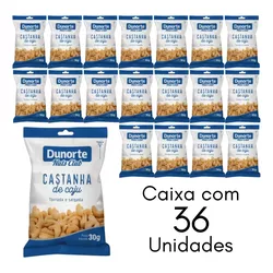 Castanha De Caju Torrada E Salgada Dunorte Em Sach... - Delivery Hotels