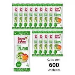 Kit 600 Unidades De Molho Italiano Bom Sabor Em Sa... - Delivery Hotels