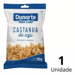 Castanha De Caju Torrada E Salgada Dunorte Em Paco... - Delivery Hotels