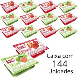 Geleia Sabor Goiaba e Morango Bom Sabor Em Sachê B... - Delivery Hotels