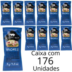 Maionese Cremosa Junior Em Sachê De 8g Caixa Com 1... - Delivery Hotels