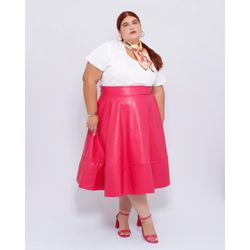 Blusa Social Clássica Branca - Plus Size - DELPHINA