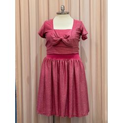 Look Saia e Blusa Lurex Pink