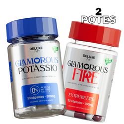 Kit 1 Fire 30 capsulas + 1 Potassio 30 capsulas - DELUXE 