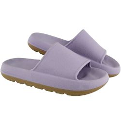 Chinelo Nuvem Anatômico Macio Ortopédico Flexível Confortável Lilás - KRN SHOES | Calçados Casuais