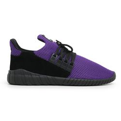 Tênis Caminhada Superconfortável Mesh Roxo - KRN SHOES | Calçados Casuais