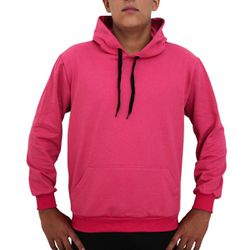 Blusa Avulsa Moletom Masculino Canguru com Capuz Pink - KRN SHOES | Calçados Casuais