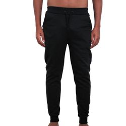 Calça Avulsa Moletom Masculino Preto - KRN SHOES | Calçados Casuais