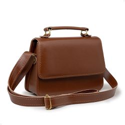 Bolsa de Mão Feminina Caramelo - KRN SHOES | Calçados Casuais