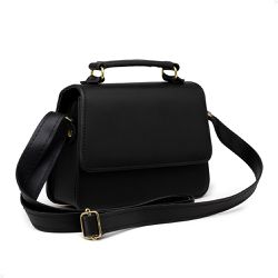 Bolsa de Mão Feminina Preta - KRN SHOES | Calçados Casuais