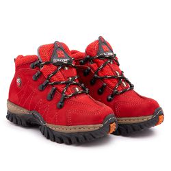 Tênis Adventure Infantil Masculino Vermelho - KRN SHOES | Calçados Casuais