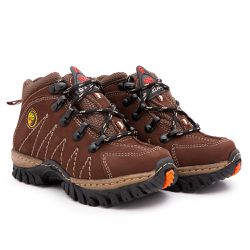 Tênis Adventure Infantil Masculino Café - KRN SHOES | Calçados Casuais