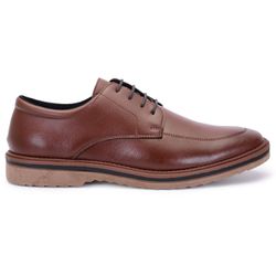 Sapato Social Masculino Clássico Casual Marrom - KRN SHOES | Calçados Casuais