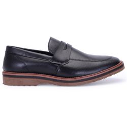 Sapato Clássico Masculino Calce Fácil Preto - KRN SHOES | Calçados Casuais