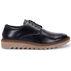 Sapato Clássico Masculino Casual Preto - KRN SHOES | Calçados Casuais