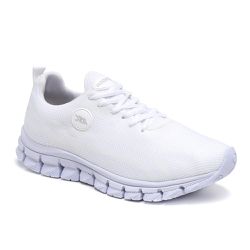 Tênis Esportivo Academia Branco - KRN SHOES | Calçados Casuais
