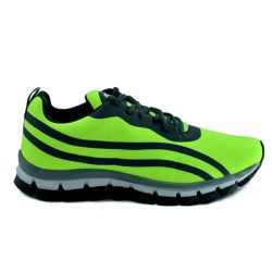 Tênis Esportivo Academia Lege 22 Verde Neon - KRN SHOES | Calçados Casuais