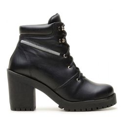 Coturno Feminino Preto - KRN SHOES | Calçados Casuais